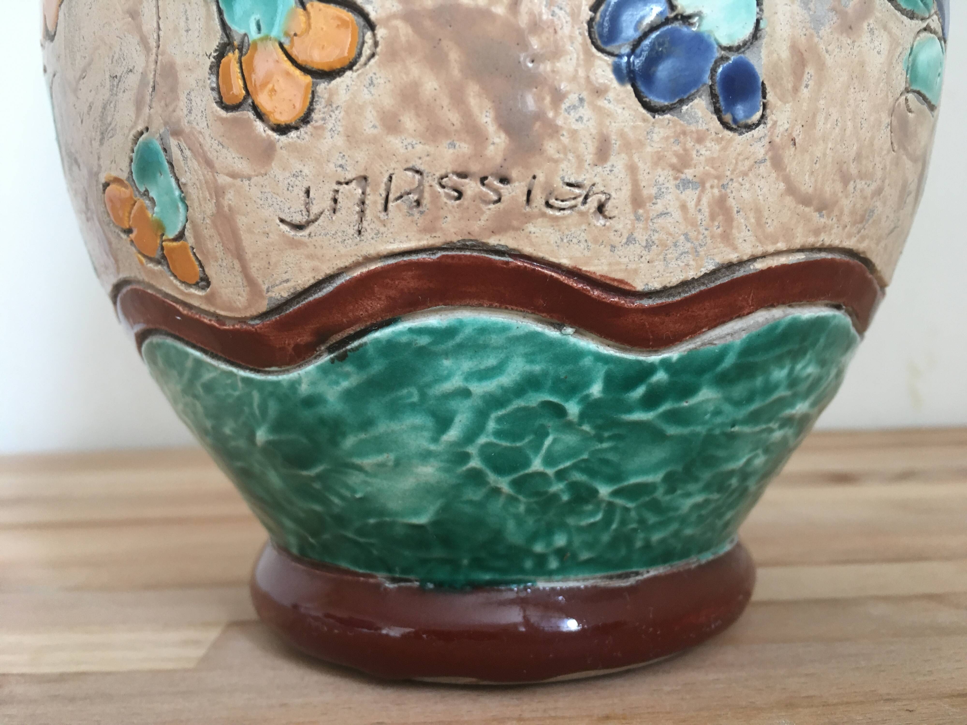 Vase Vallauris J.MASSIER