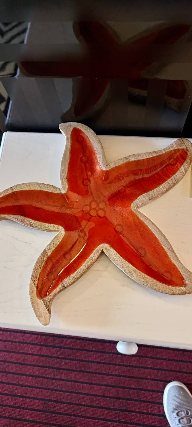 Wooden catchall tray