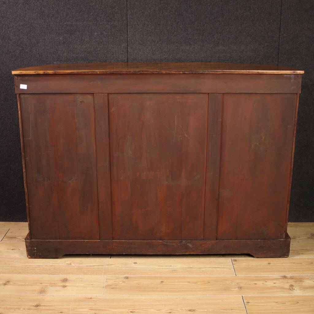 20th century English inlaid sideboard