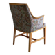 Swedish Grace floral birch wood armchair