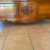 Table basse en merisier