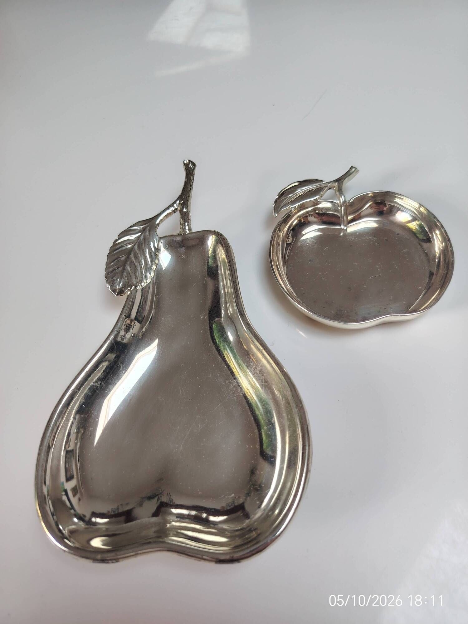 Coupelles pomme et poire