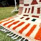 Traditional handmade Berber rug, 150cm x 300cm