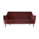 "Samsas" canapé in rare velvet by Carl Malmsten from the mid-century, Sweden, 1960s.