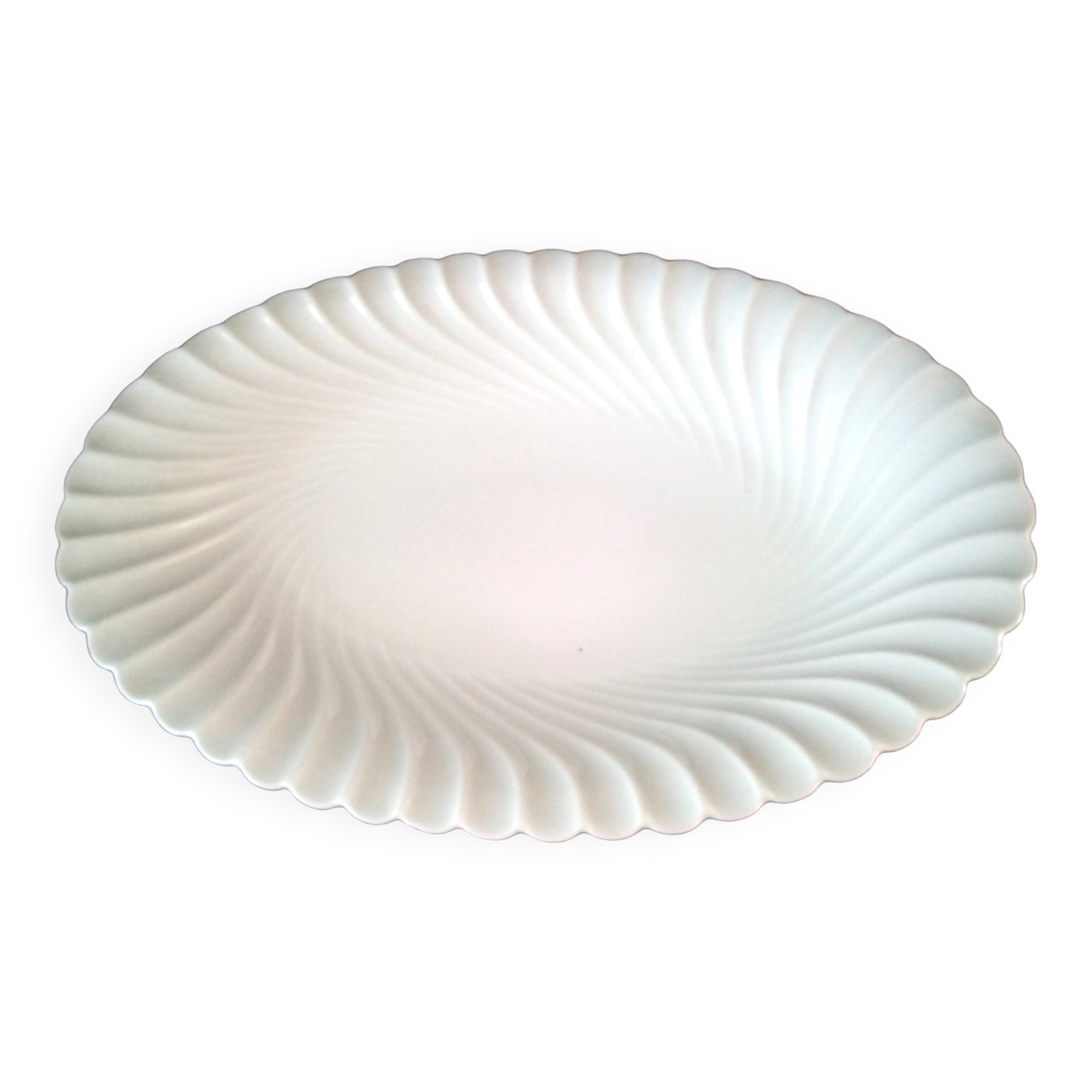 Large Haviland Limoges porcelain serving dish 27 x 40 cm