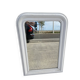 Large white mirror from the early century.