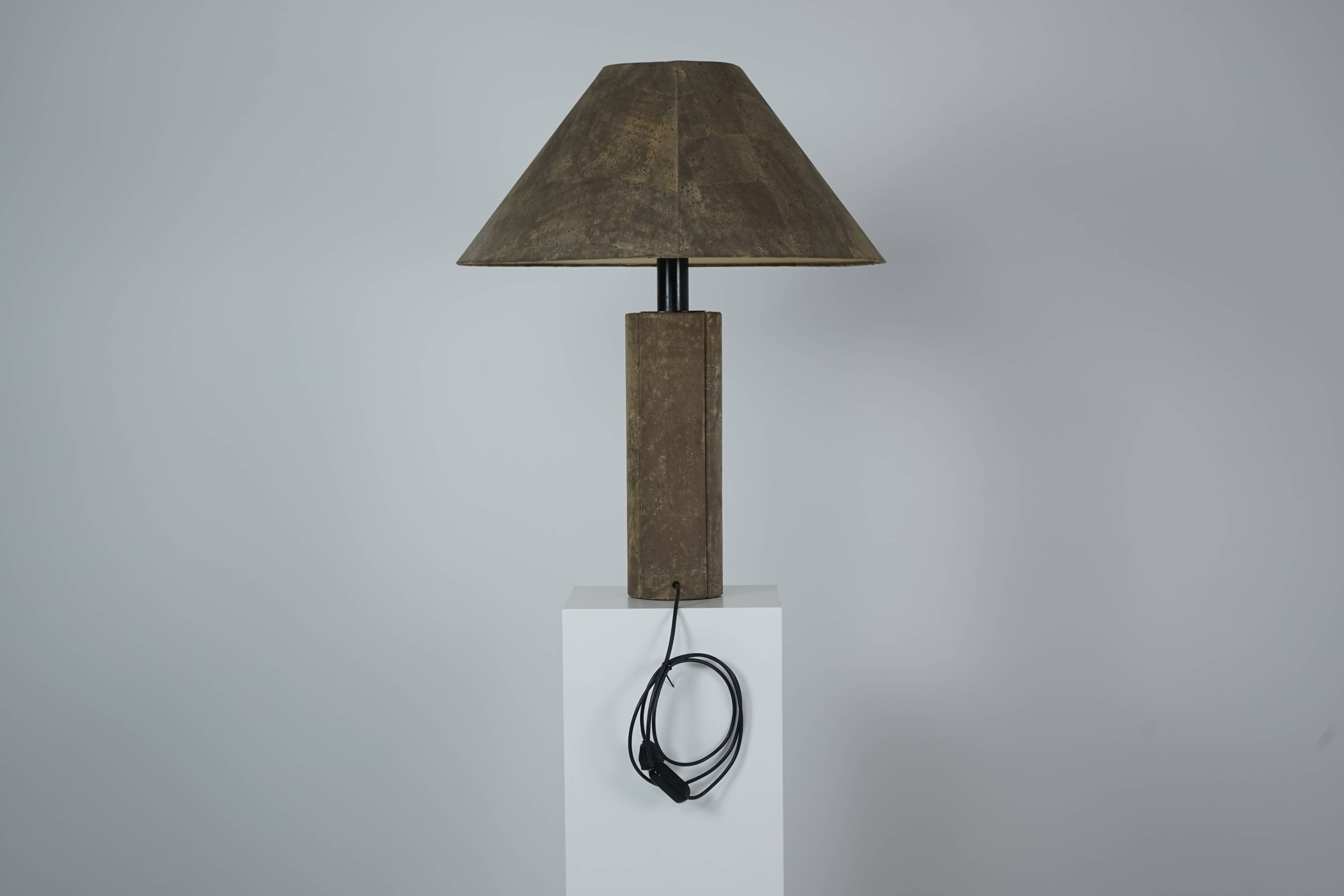 Table Lamp in Cork by Ingo Maurer for Design M