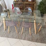 Table en verre