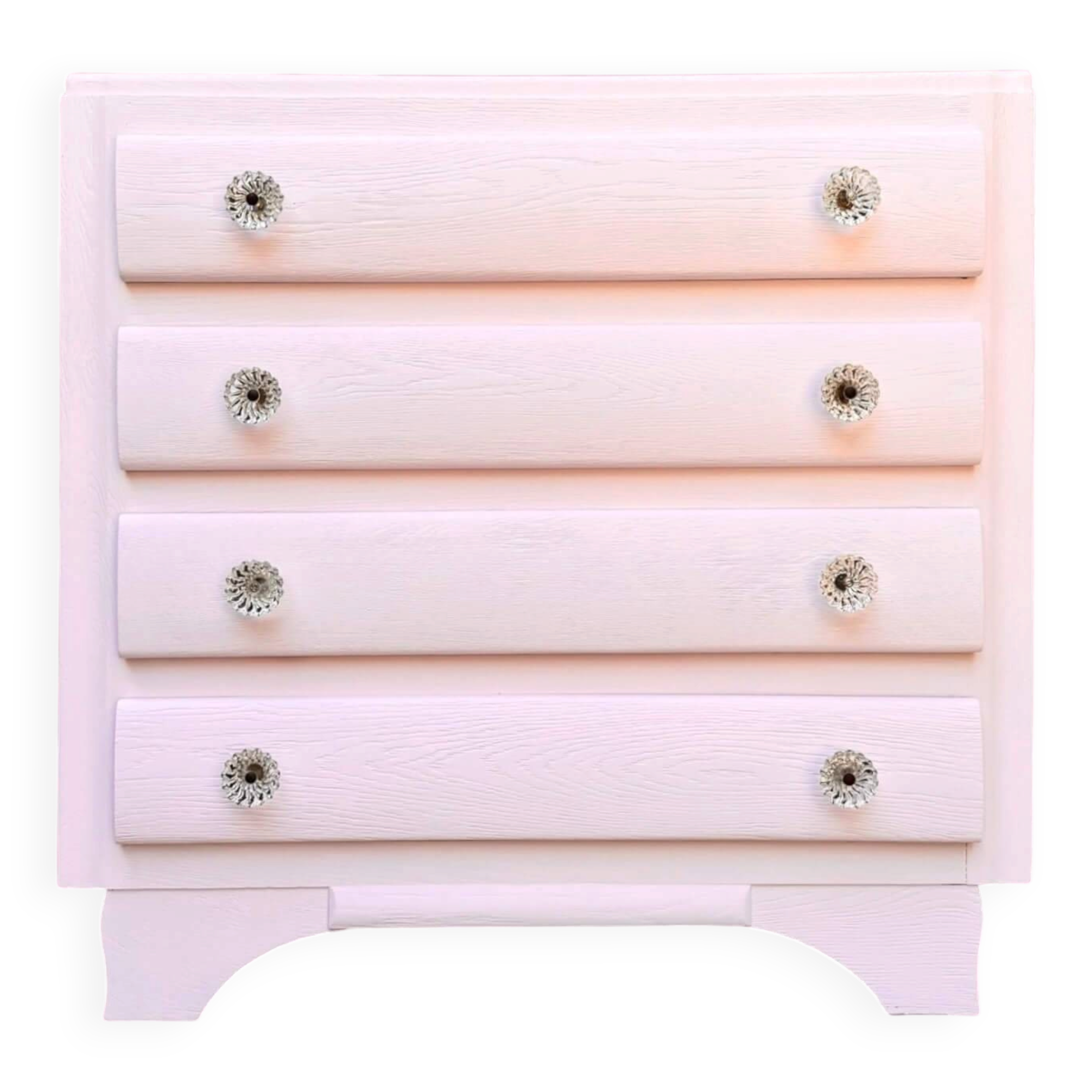 Vintage powder pink commode Farrow & Ball, matte finish