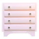 Vintage powder pink commode Farrow & Ball, matte finish