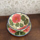 Handmade bowl and plate Roses