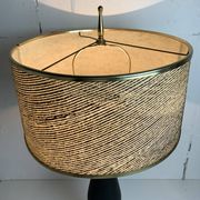 Grande lampe de table en laiton de style Stilnovo Spoutnik du milieu du siècle, États-Unis, années 1950