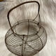 Antique salad basket