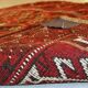 Tapis vintage fait main Gabbeh du Moyen-Orient 140cm x 215cm (1960s)
