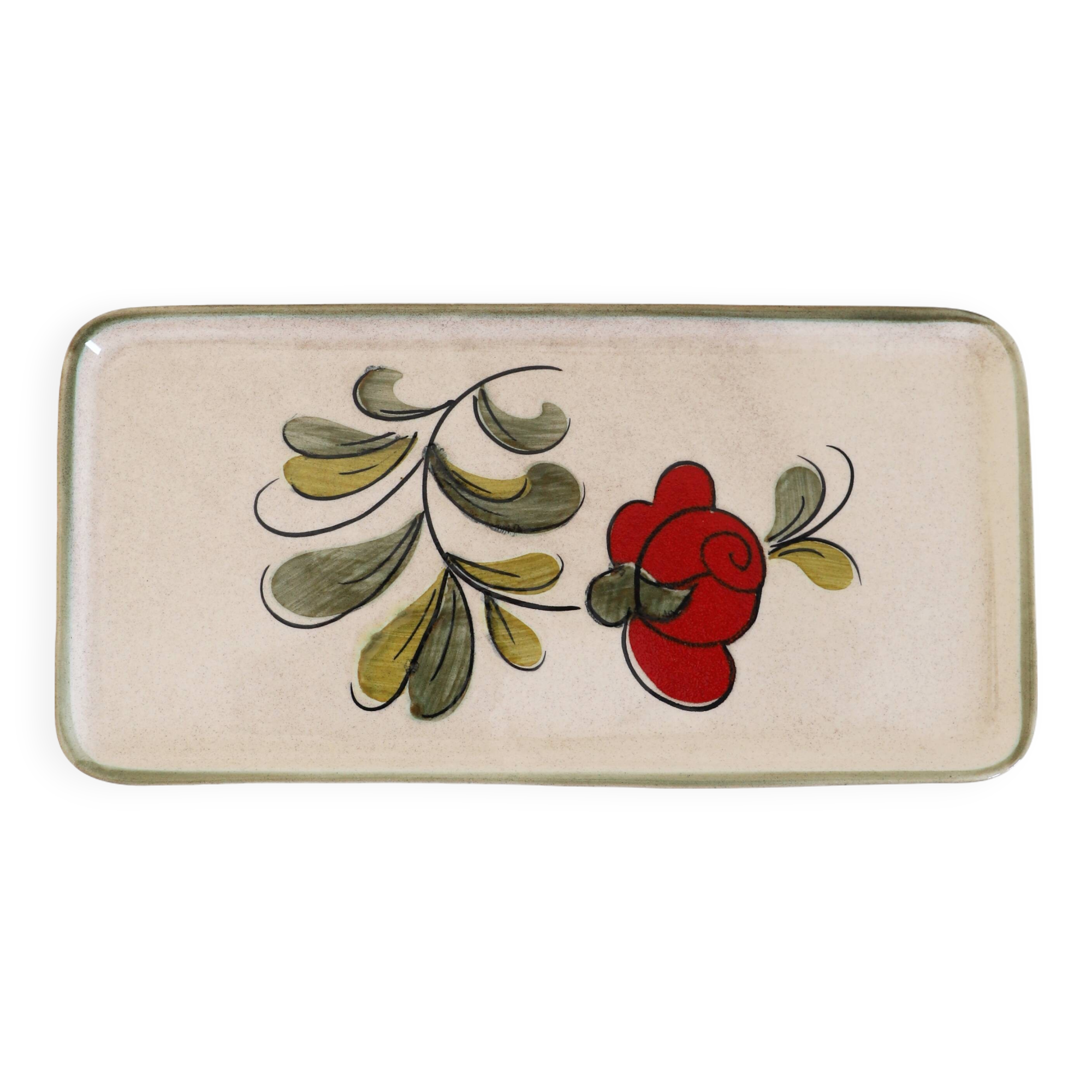 Zeller Keramik cake plate, 1970