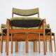 1960s Danish Teak Dining Chairs, Set of 6