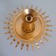 Gold metal ceiling light