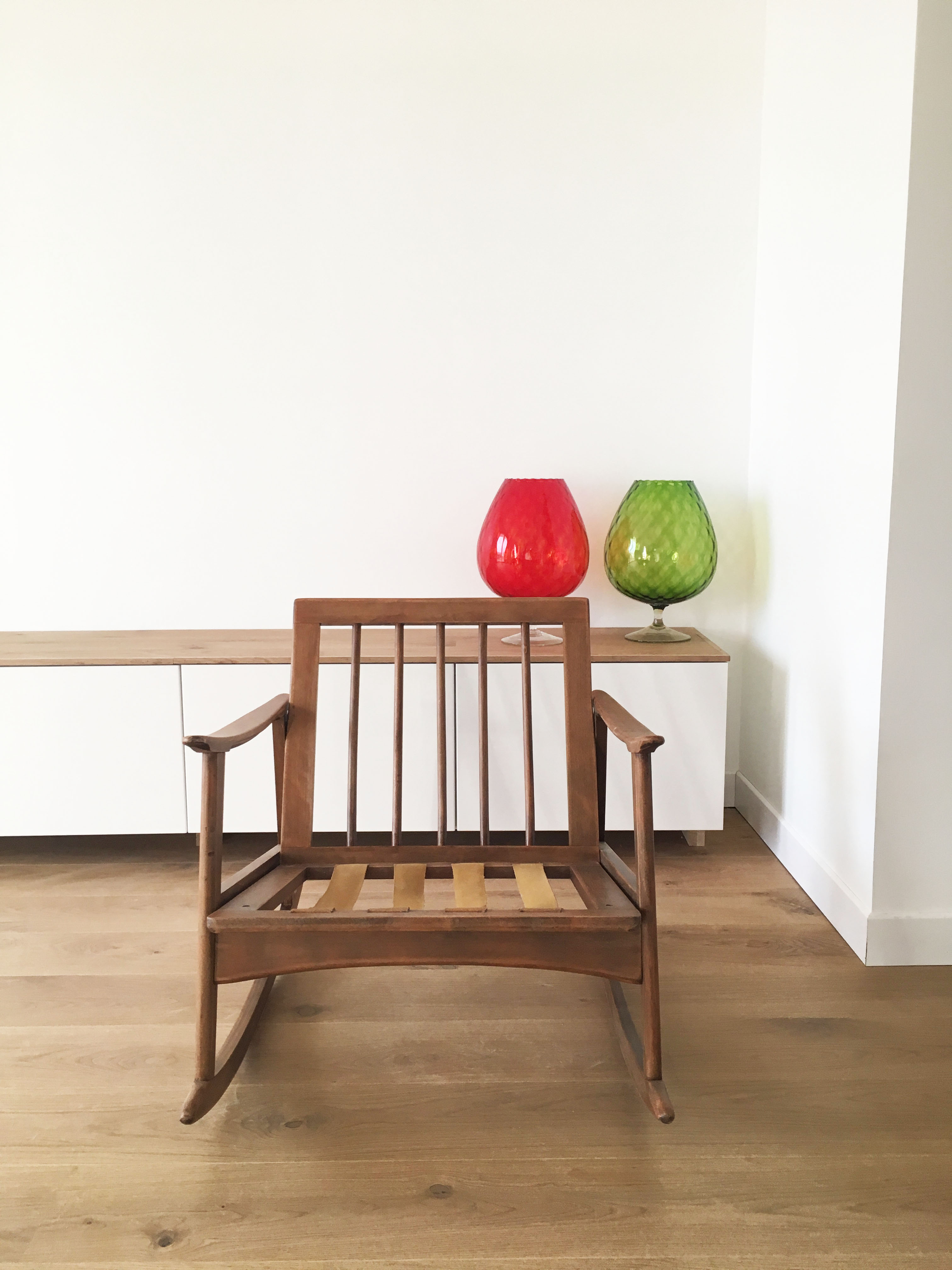 Scandinavian rocking chair 1960