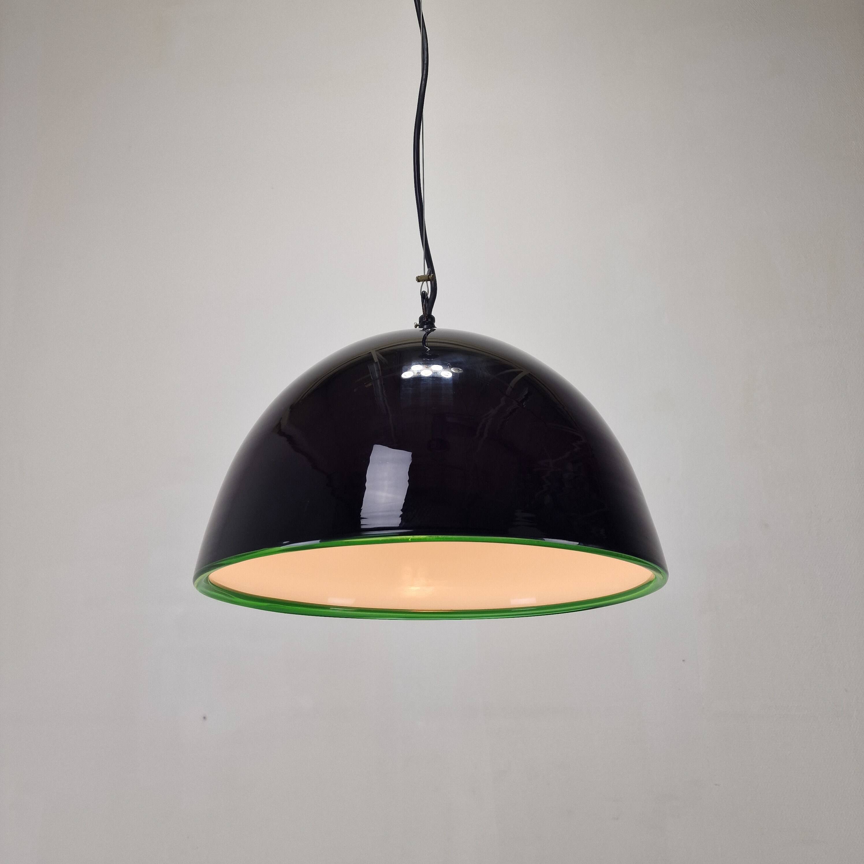 Vistosi Neverrino Murano Glass Lamp by Gae Aulenti
