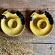 2 coquetiers « poule » vintage