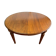 Louis XVI style table in mahogany and light wood 20th century
