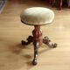 1920s - Antique piano stool - rotatable