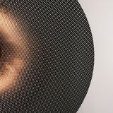 Vintage Italian Perforated Trumpet Lamp