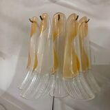 Mid-Century Italian Murano Glass Wall Lights, Set of 2