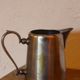 Coffee set in silver metal composed of 3 pitchers, Millan Freres, Paris