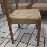 Set of 4 Danish chairs from the 1970s