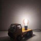Sanson vintage metal truck toy lamp