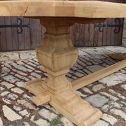 large monastery table in light oak 250 cm in length
