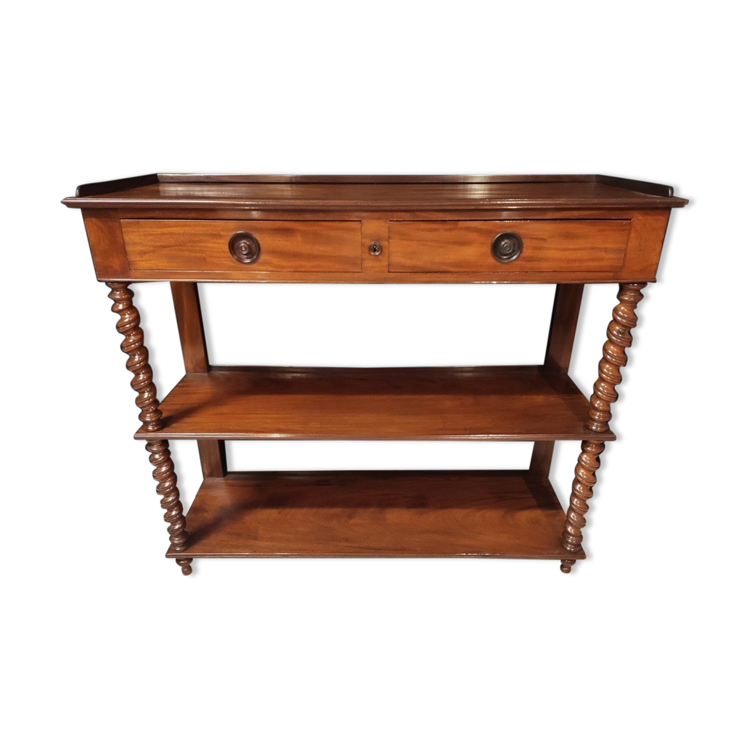 Console en noyer Napoléon III | Selency