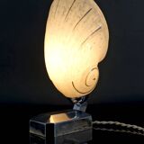 Modernist Art Deco "Coquillage" lamp, France, circa 1930