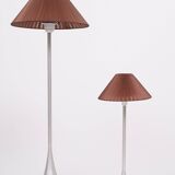 Paire de lampes de table Pascal Mourgue pour Ligne-Roset « Cinna » en aluminium moulé