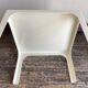 Space age coffee table Flair for Prisunic 1970 white