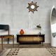 Vintage TV cabinet sideboard with Scandinavian-style compass legs