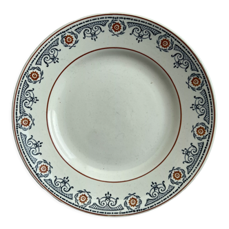 Assiette plate Saint Amand