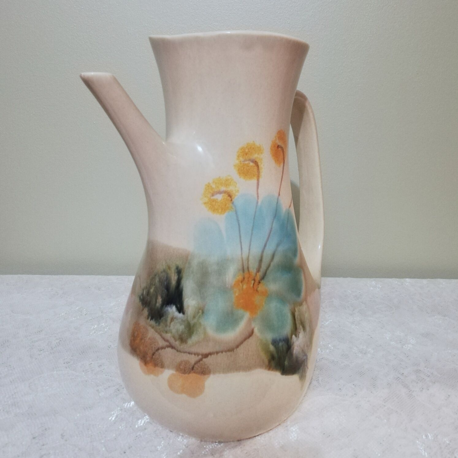 Pitcher 1 liter of the earthenware factory of Pornic