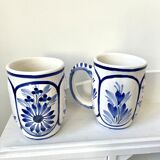 Henriot Quimper mugs