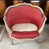Napoleon III convertible armchair