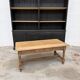 Table basse en chêne fin XIXème