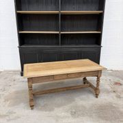 Table basse en chêne fin XIXème