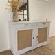 Buffet en bois 2 portes cannage