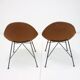Chaise Shell des années 1970, Set de 2