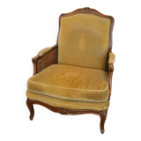 Cane shepherdess armchair, around 1930