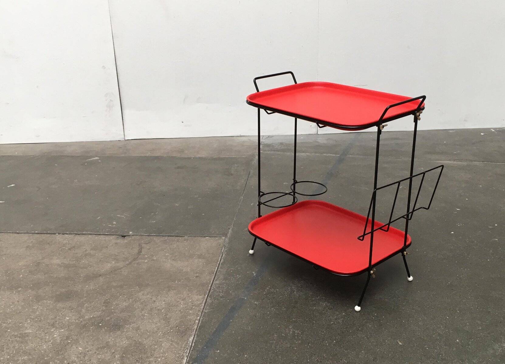 Mid-century German string style bar table