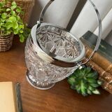 Crystal ice bucket or ice cube tray