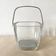 Strömbergshyttan vintage glass and stainless steel ice bucket