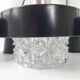 Set of 3 vintage pendant lights 1960